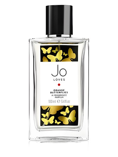Frasco de Orange Butterflies, de Jo Loves