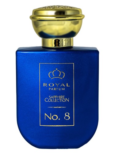 Frasco de Saphire Collection No. 8 — Royal Parfum