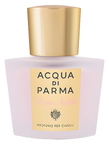 Frasco de Rosa Nobile Hair Mist, de Acqua di Parma