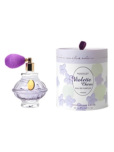 Frasco de Violette Cherie, de Parfums Berdoues