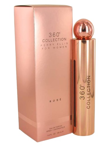 Frasco de 360° Collection Rosé, de Perry Ellis