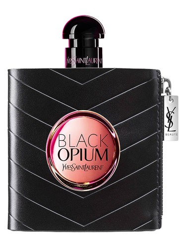Frasco de Black Opium Make It Yours Fragrance Jacket Collection, de Yves Saint Laurent