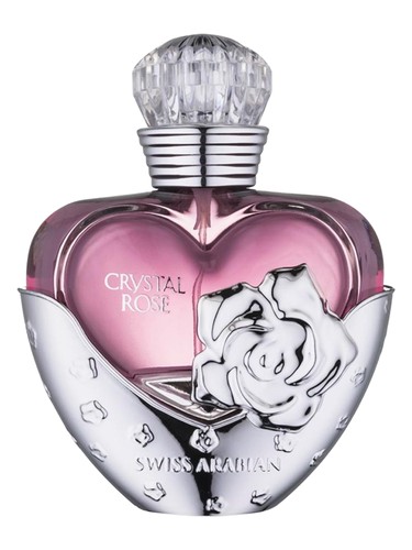 Frasco de Crystal Rose, de Swiss Arabian