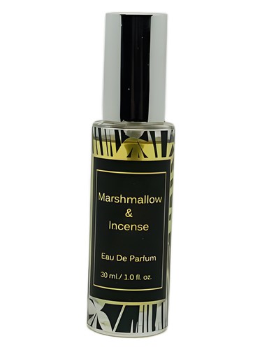 Frasco de Marshmallow & Incense, de Ganache Parfums