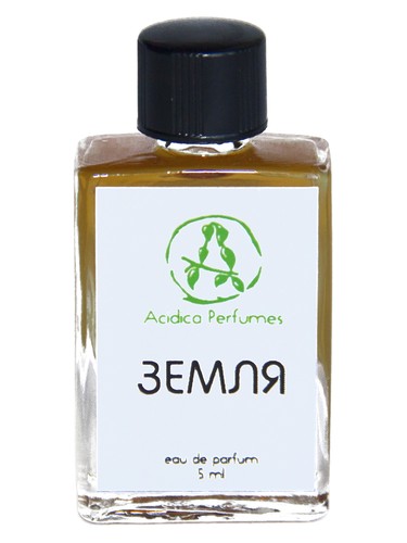 Frasco de Earth (Земля), de Acidica Perfumes