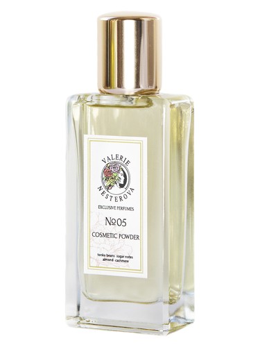 Frasco de Exclusive No05 - COSMETIC POWDER, de Valerie Nesterova Exclusive Perfumes
