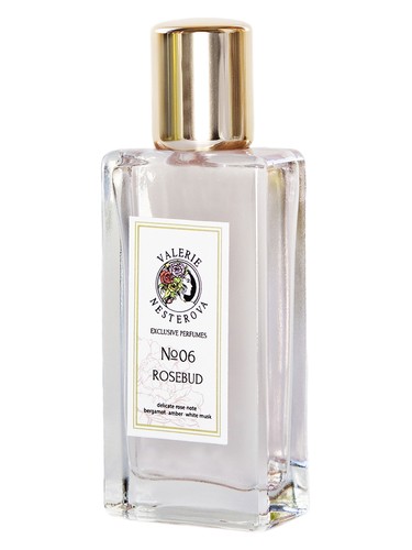 Frasco de Exclusive No06 - ROSEBUD, de Valerie Nesterova Exclusive Perfumes