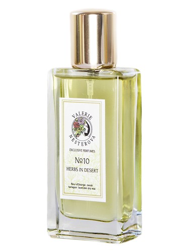 Frasco de Exclusive No10 - HERBS IN DESERT, de Valerie Nesterova Exclusive Perfumes