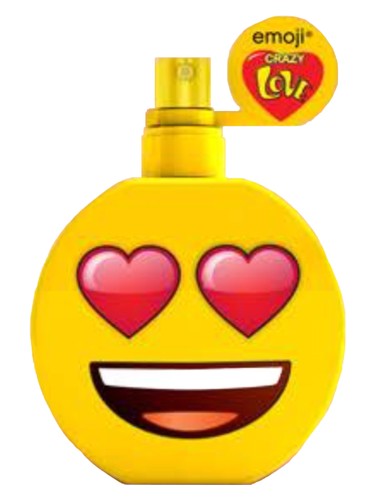 Frasco de Crazy Love, de Emoji
