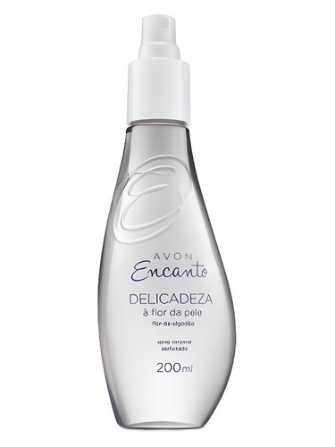 Frasco de Encanto Delicadeza Flor de Algodão, de Avon