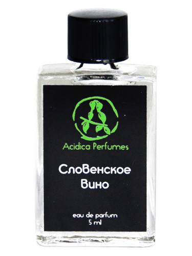 Frasco de Slovenian Wine — Acidica Perfumes