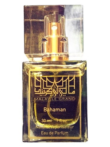 Frasco de Bahaman, de Malay Perfumery