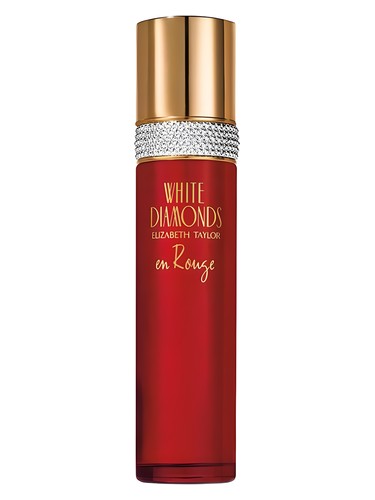 Frasco de White Diamonds en Rouge, de Elizabeth Taylor