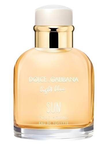 Frasco de Light Blue Sun Pour Homme — Dolce&Gabbana