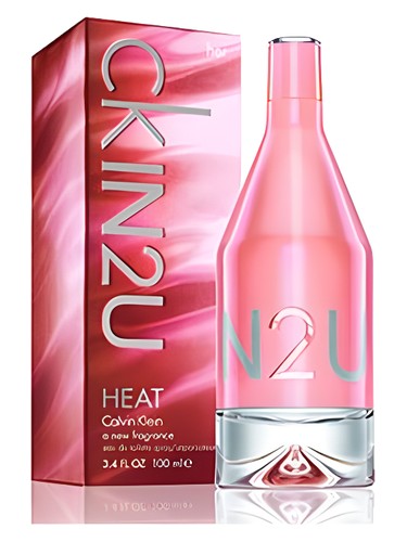 Frasco de CK IN2U Heat for Her, de Calvin Klein