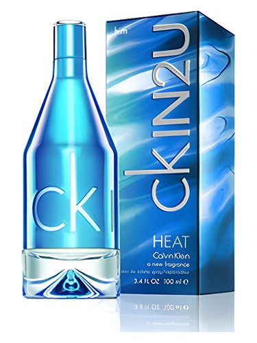 Frasco de CK IN2U Heat for Him, de Calvin Klein