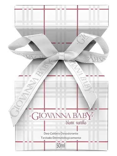 Frasco de Blanc Vanilla, de Giovanna Baby
