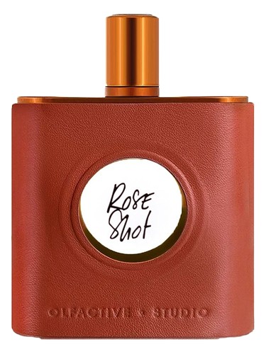 Frasco de Rose Shot, de Olfactive Studio