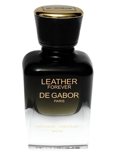 Frasco de Leather Forever, de De Gabor