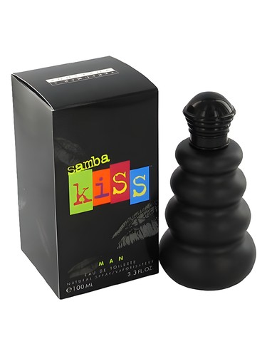 Frasco de Samba Kiss Man, de Perfumer's Workshop