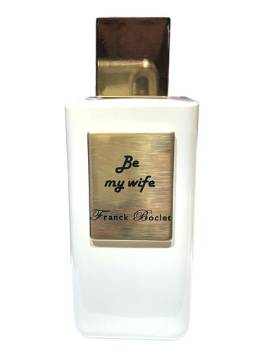 Frasco de Be My Wife, de Franck Boclet