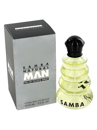 Frasco de Samba Natural Man, de Perfumer's Workshop