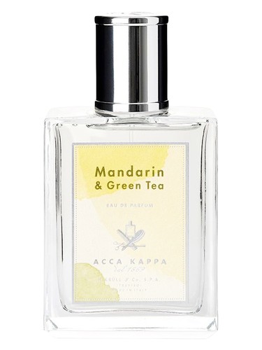 Frasco de Mandarin & Green Tea, de Acca Kappa