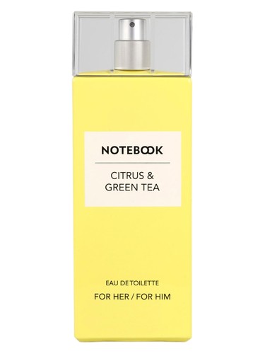 Frasco de Citrus & Green Tea, de Notebook