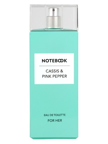Frasco de Cassis & Pink Pepper, de Notebook