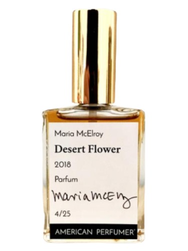 Frasco de Desert Flower, de American Perfumer