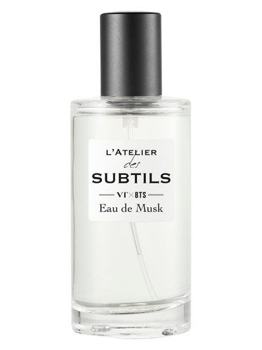 Frasco de L'Atelier des Subtils Eau de Musk, de VTxBTS