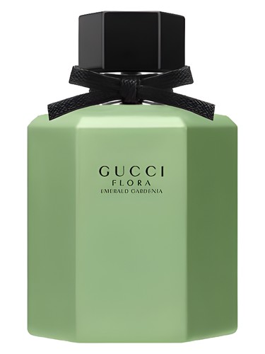Frasco de Flora Emerald Gardenia, de Gucci