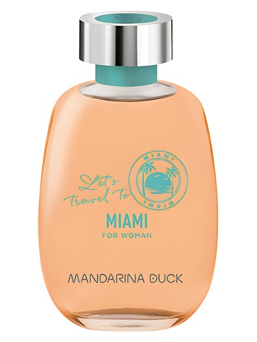 Frasco de Let's Travel To Miami For Women, de Mandarina Duck