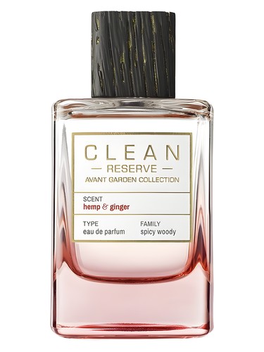 Frasco de Hemp & Ginger, de Clean
