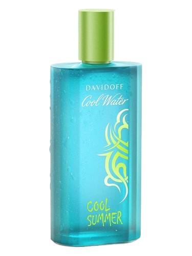 Frasco de Cool Water Man Cool Summer, de Davidoff