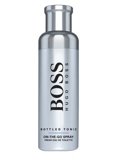 Frasco de Boss Bottled Tonic On The Go Spray, de Hugo Boss