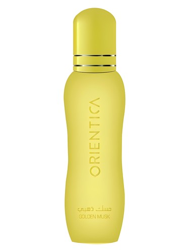 Frasco de Golden Musk, de Orientica