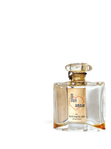 Frasco de Mon amour, de F.Prochaska