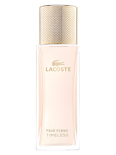 Frasco de Lacoste Pour Femme Timeless, de Lacoste Fragrances