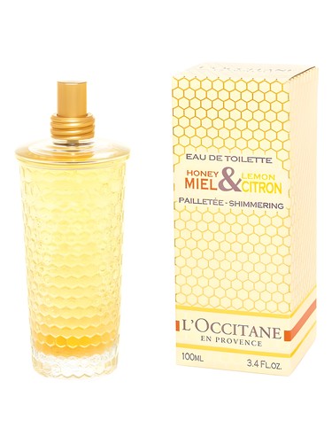 Frasco de Miel & Citron Pailletee Shimmering, de L'Occitane en Provence