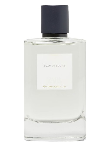 Frasco de Raw Vetiver, de Zara