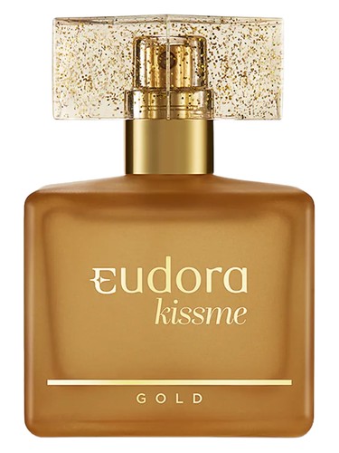 Frasco de Kiss Me Gold, de Eudora