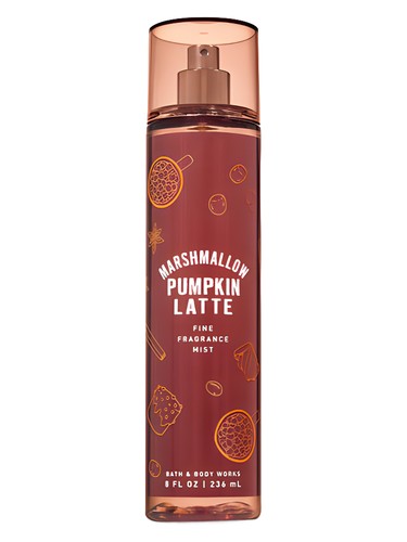 Frasco de Marshmallow Pumpkin Latte — Bath & Body Works