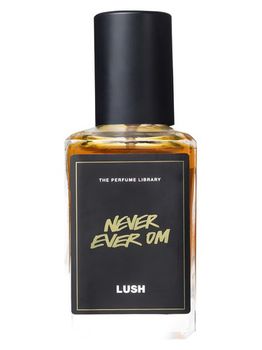 Frasco de Never Ever Om, de Lush