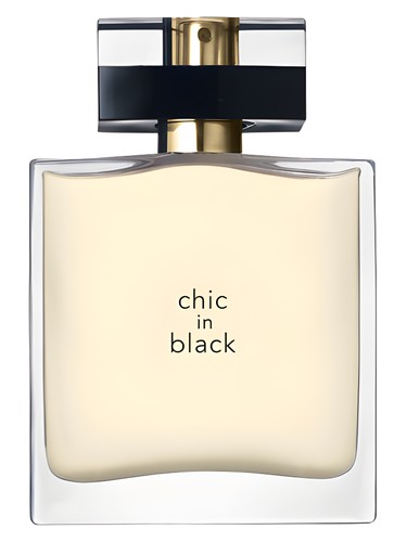 Frasco de Chic in Black, de Avon