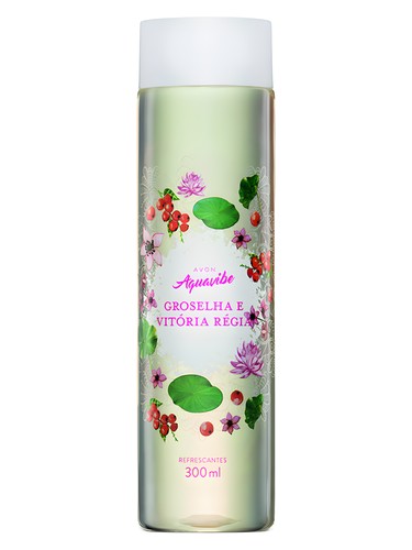 Frasco de Groselha e Vitória Régia, de Avon