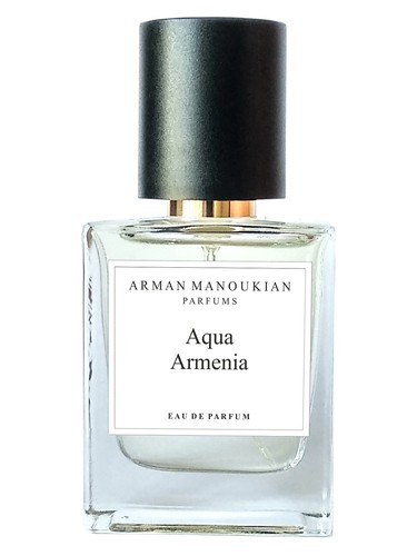 Frasco de Aqua Armenia — Arman Manoukian Parfums