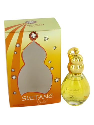 Frasco de Sultane Gold, de Jeanne Arthes