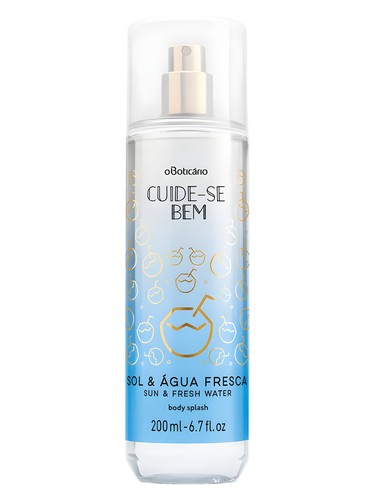Frasco de Cuide-se Bem Sol e Água Fresca, de O Boticário