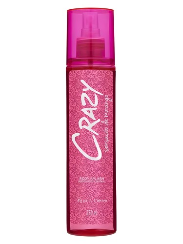 Frasco de Crazy Sensação de Morango, de Água de Cheiro
